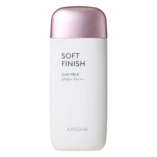 MISSHA - All-Around Safe Block Soft Finish Sun Milk SPF50+ PA+++ 70ml - K-Beauty Vibe