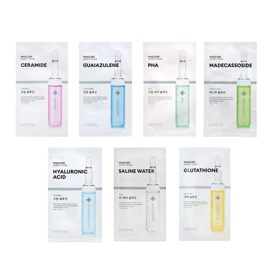 MISSHA - Mascure Sheet Mask - 7 Types - K-Beauty Vibe