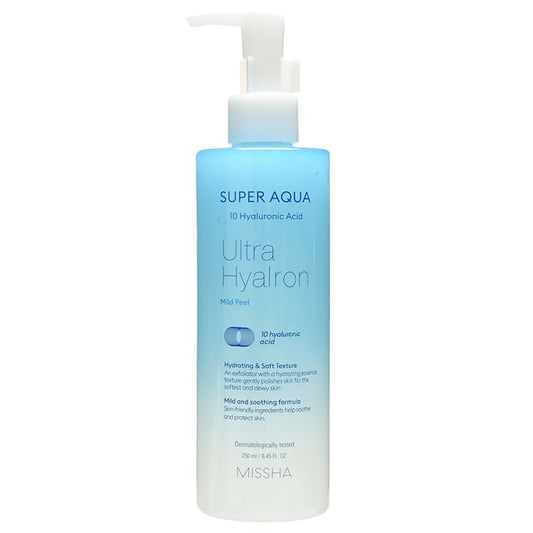 MISSHA - Super Aqua Ultra Hyalron Mild Peel - K-Beauty Vibe