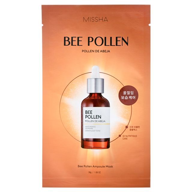 MISSHA - Bee Pollen Ampoule Mask - K-Beauty Vibe