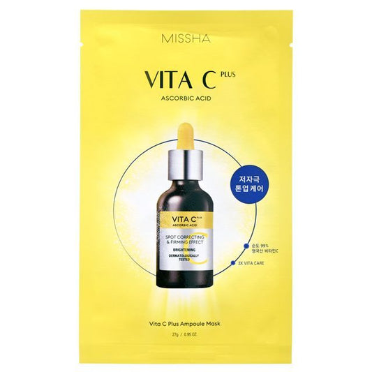 MISSHA - Vita C Plus Ampoule Mask - K-Beauty Vibe