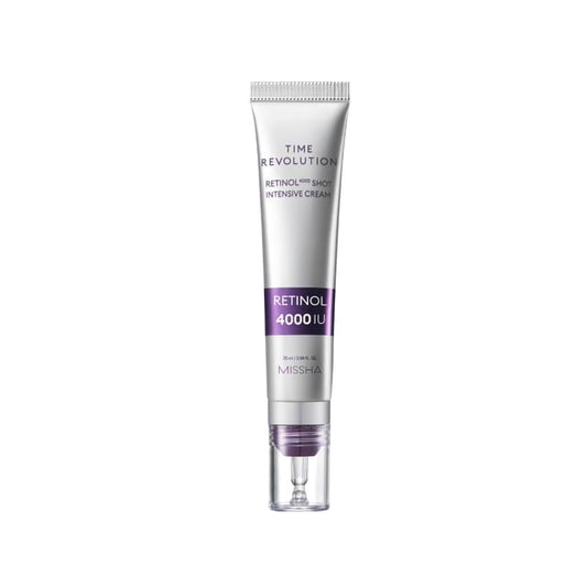 MISSHA - Time Revolution Retinol 4000 Shot Intensive Cream - K-Beauty Vibe