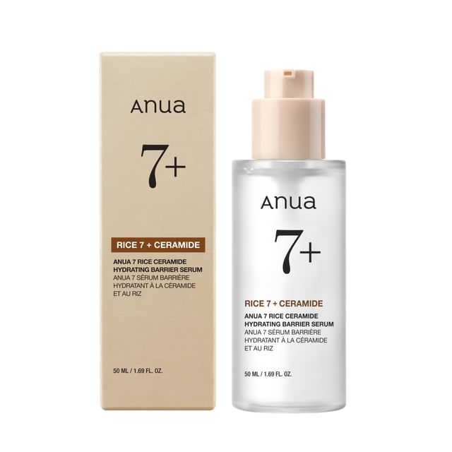 Anua - 7 Rice Ceramide Hydrating Barrier Serum - K-Beauty Vibe
