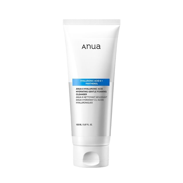 Anua - 8 Hyaluronic Acid Hydrating Gentle Foaming Cleanser - K-Beauty Vibe