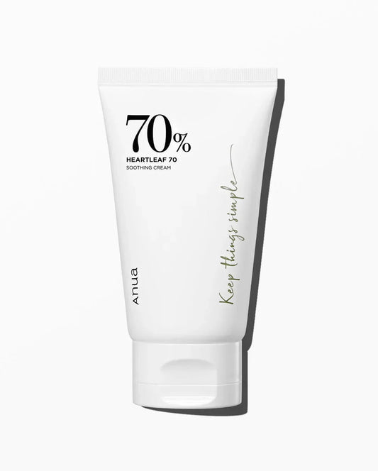 Anua - Heartleaf 70% Soothing Cream - K-Beauty Vibe