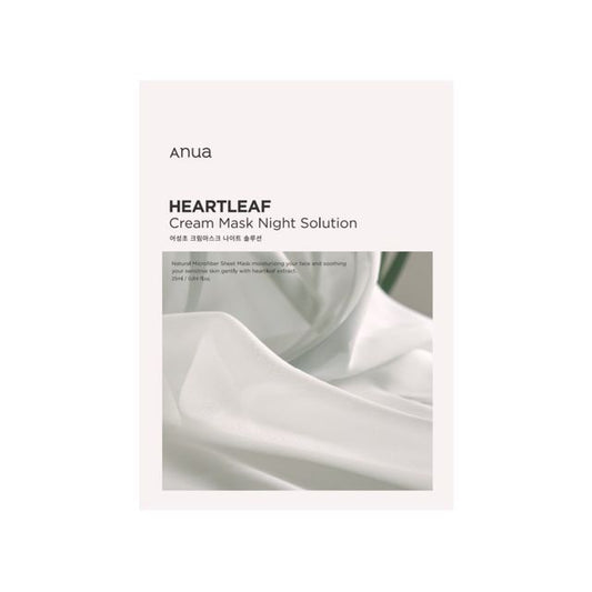 Anua - Heartleaf Cream Mask Night Solution Pack Set - K-Beauty Vibe