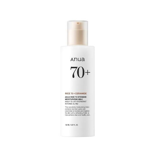 Anua - Rice 70 Intensive Moisturizing Milk - K-Beauty Vibe