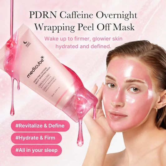 medicube – PDRN Pink Caffeine Night Wrapping Mask
