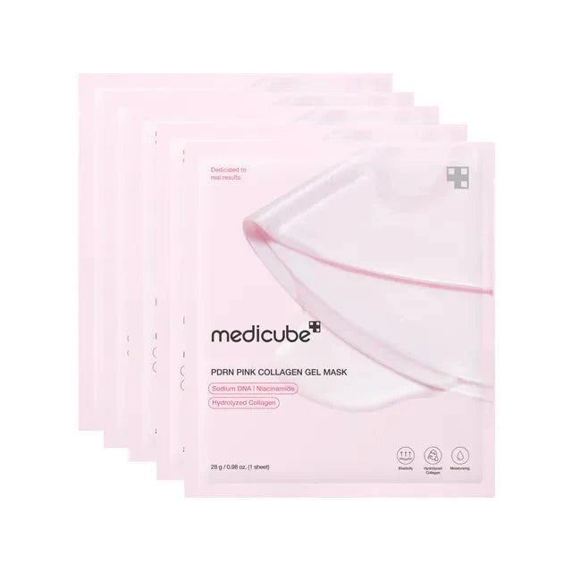Medicube - PDRN Pink Collagen Gel Mask Bundle Set - K-Beauty Vibe