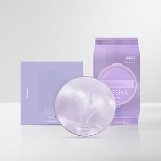 MISSHA - Glow Layering Fit Cushion Set - 4 Colors - K-Beauty Vibe
