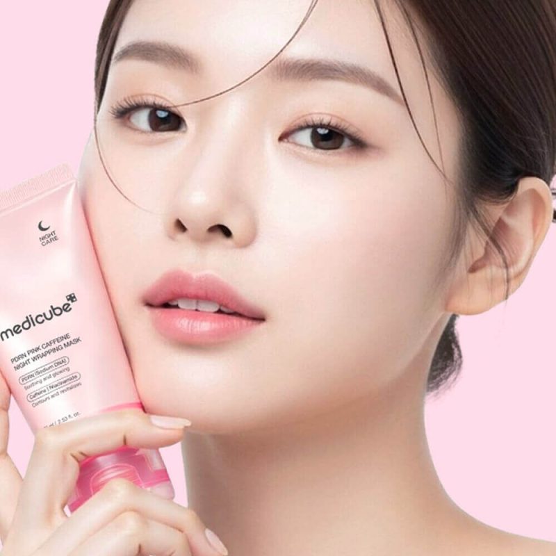 medicube – PDRN Pink Caffeine Night Wrapping Mask