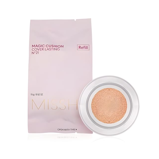 MISSHA - Magic Cushion Cover Lasting Refill Only - 2 Colors - K-Beauty Vibe