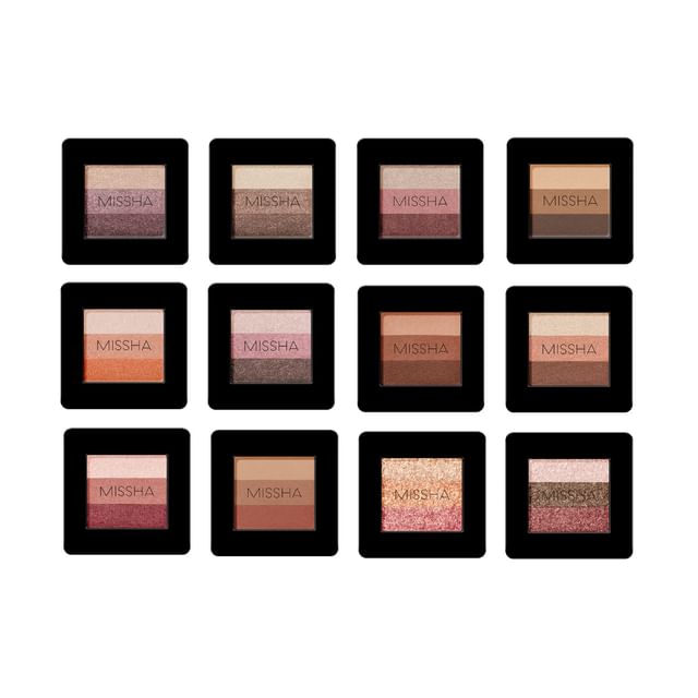 MISSHA - Triple Shadow - 20 Colors - K-Beauty Vibe