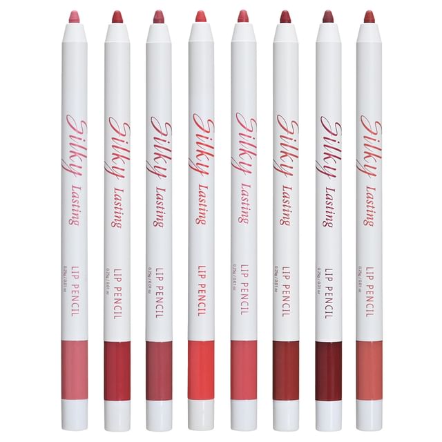 MISSHA - Silky Lasting Lip Pencil - 8 Colors - K-Beauty Vibe