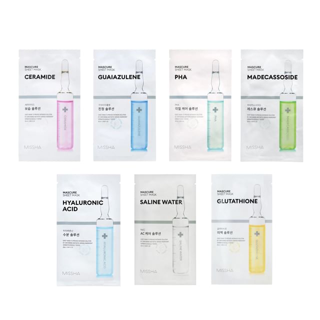 MISSHA - Mascure Sheet Mask - 7 Types - K-Beauty Vibe