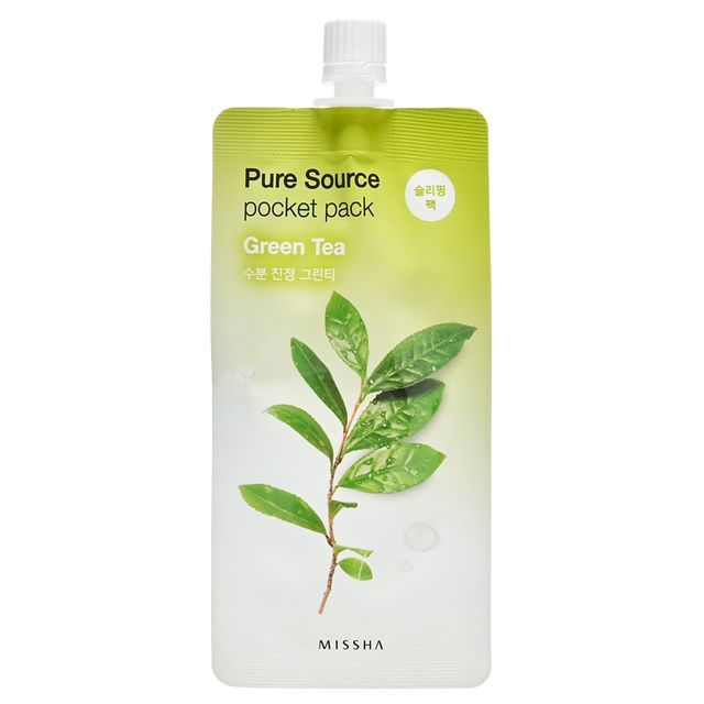 MISSHA - Pure Source Pocket Pack Green Tea 1pc - K-Beauty Vibe