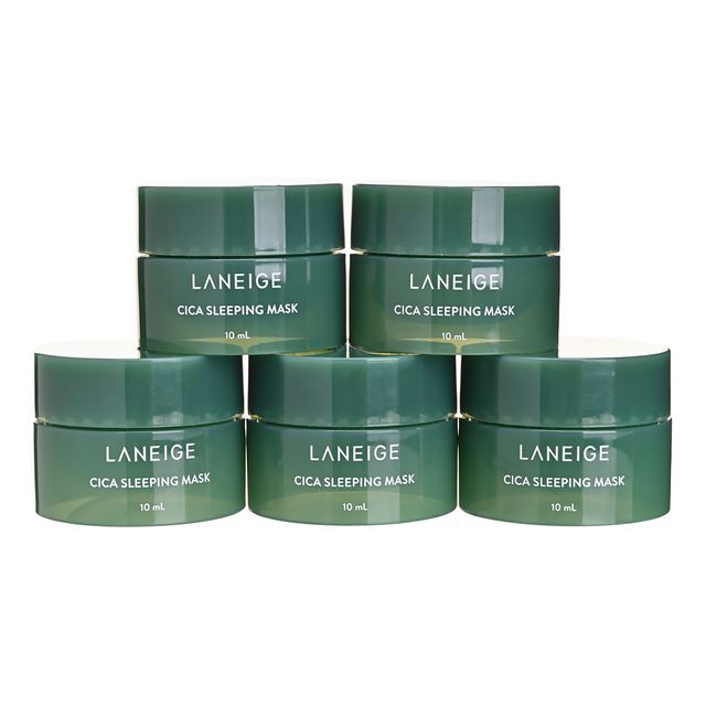 LANEIGE - Cica Sleeping Mask Mini Set 5 pcs - K-Beauty Vibe