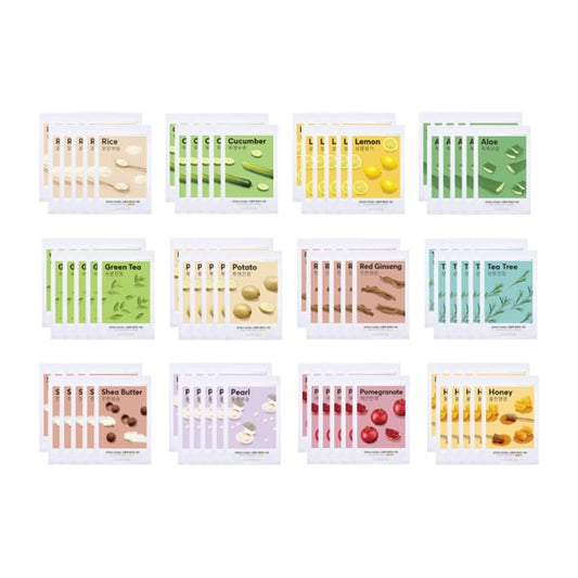 MISSHA - Airy Fit Sheet Mask Bundle Set - 12 Types - K-Beauty Vibe