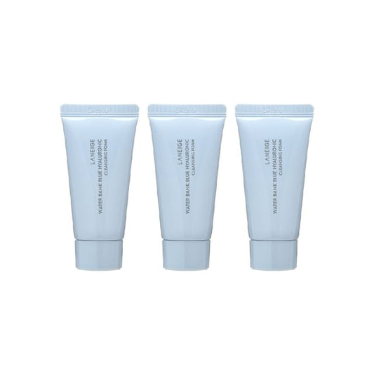 LANEIGE - Water Bank Blue Hyaluronic Cleansing Foam Mini Bundle Set - K-Beauty Vibe
