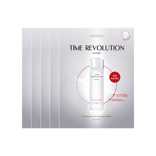MISSHA - Time Revolution The First Essence Mask Bundle Set - K-Beauty Vibe