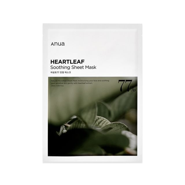 Anua - Heartleaf 77% Soothing Sheet Mask - K-Beauty Vibe