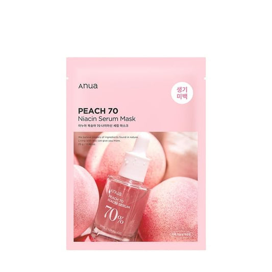 Anua - Peach 70 Niacin Serum Mask - K-Beauty Vibe