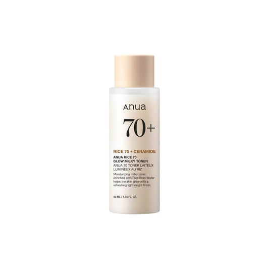 Anua - Rice 70 Glow Milky Toner Mini - K-Beauty Vibe