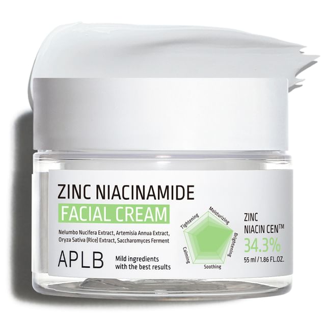 APLB - Zinc Niacinamide Facial Cream - K-Beauty Vibe