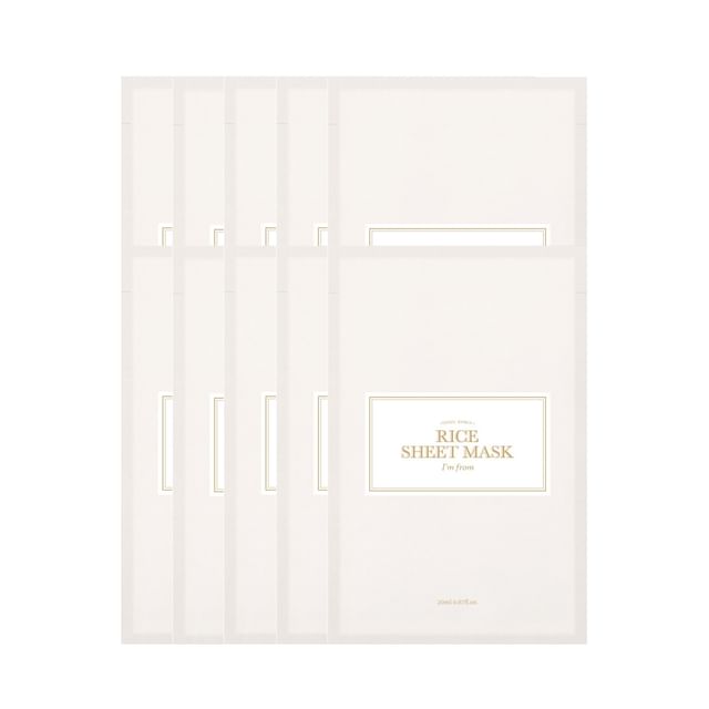 I'm from - Rice Sheet Mask Bundle Set - K - Beauty Vibe