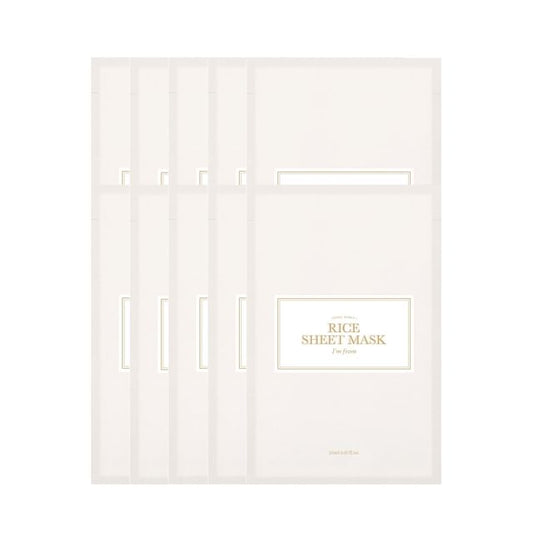 I'm from - Rice Sheet Mask Bundle Set - K - Beauty Vibe