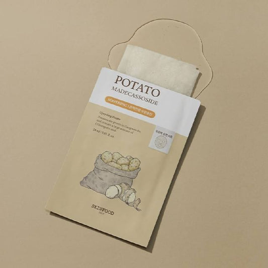 SKINFOOD - Potato Madecassoside Mask - K-Beauty Vibe
