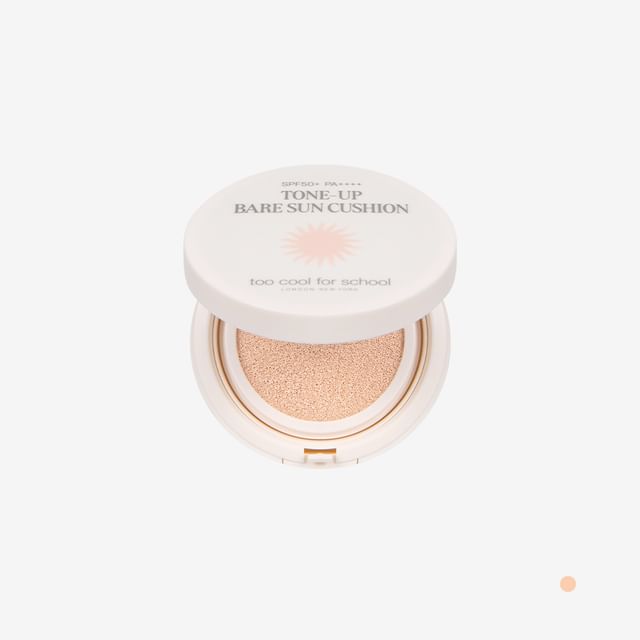 too cool for school - Tone-Up Bare Sun Cushion - K-Beauty Vibe